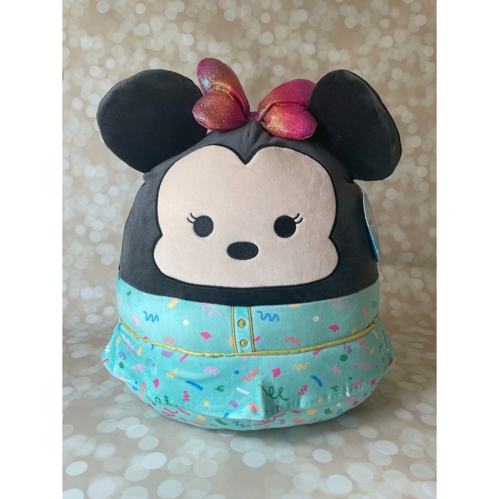 2021 Squishmallows Disney Holiday 50th Anniversary Minnie Mouse  14" Plush